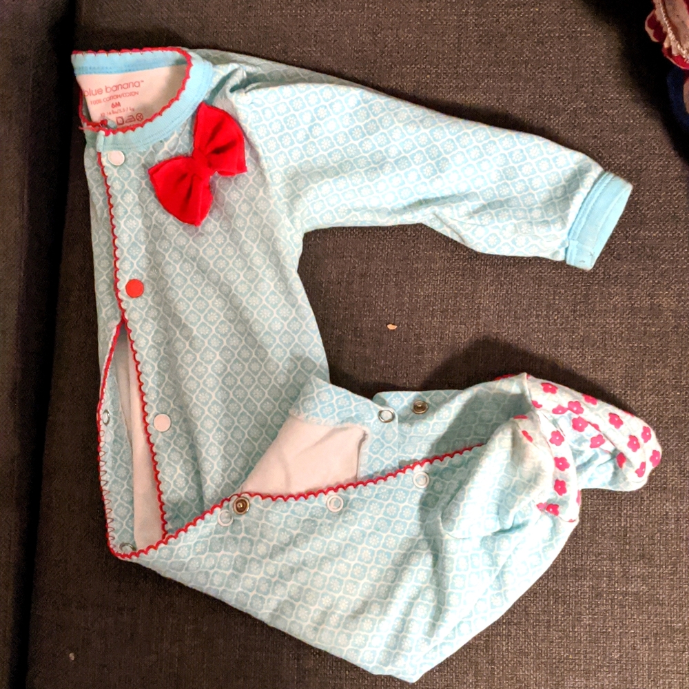 Blue banana sleeper 6 months